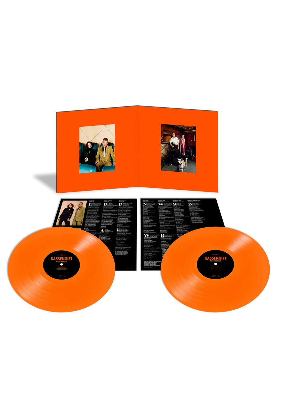 Rosenstolz - Kassengift (Ltd.) Orange - Colored 2 LP
